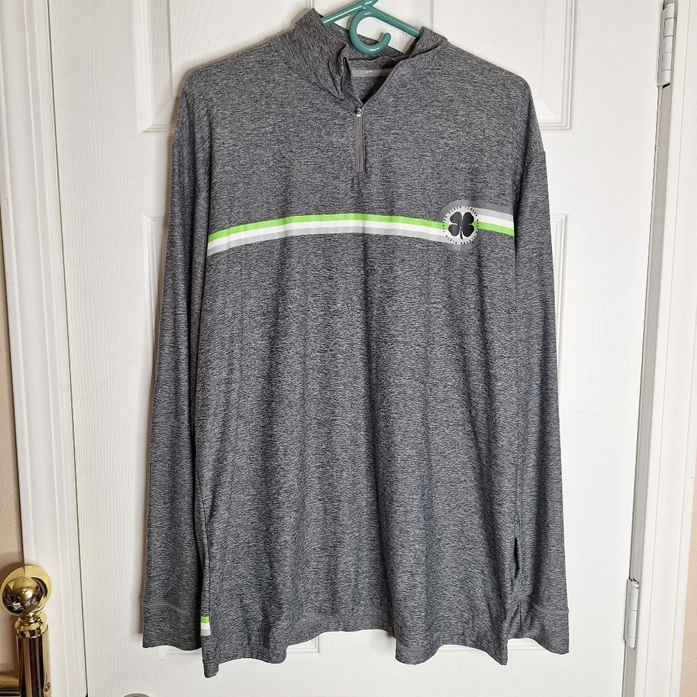 Black Clover Mens Quarter Zip Size Large